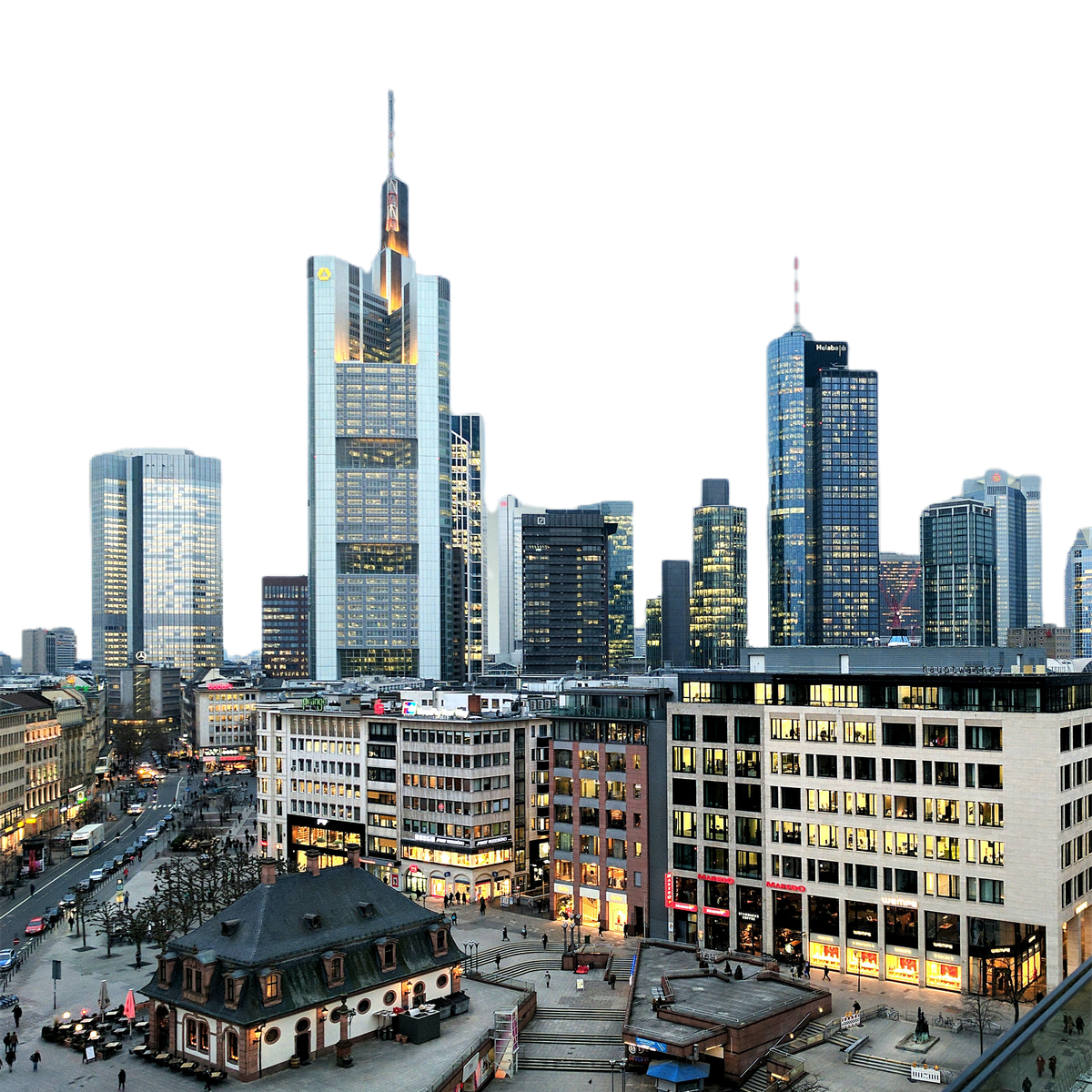 Frankfurt skyline